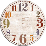 Reloj De Pared 29cm De Madera Modelos Vintage Decoración