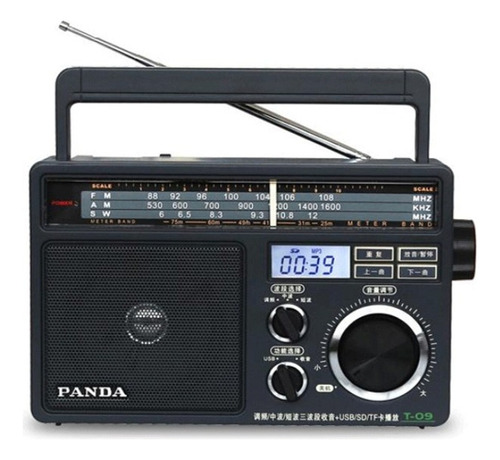 Radio T-09 Para Personas Mayores, Banda Completa, Fm, Onda M