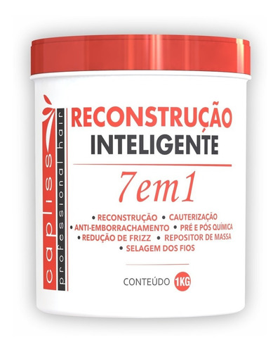 Reconstrução Inteligente 7 Em 1 Capliss 1kg 