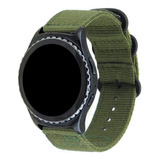 Pulseira 20mm Nylon Militar Para Galaxy Watch Active 2 44mm