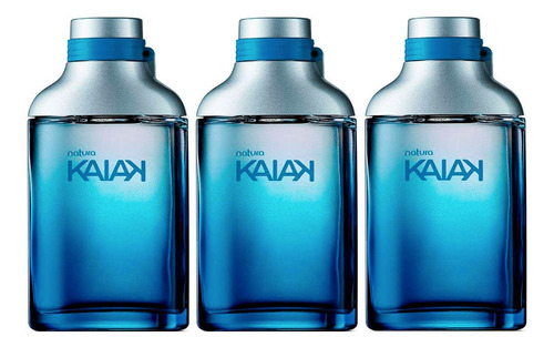 Kit X3 Perfumes Kaiak Clásico Masculinos Natura
