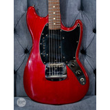 Guitarra Eléctrica Vintage Fender Mustang 1978 - Wine Red
