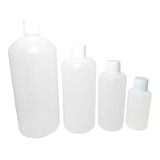 Botellas Plásticas 250ml Con Tapa (100 Unidades)