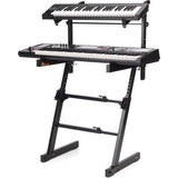 Soporte Base Ajustable P/ 2 Teclados, Hercules Ks410b