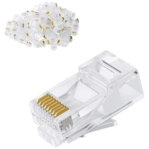 Conector Rj45 Categoría 6 100 Unidades Triplee