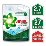 Ariel Detergente Liquido Limpieza Profunda 2.7 Litros 