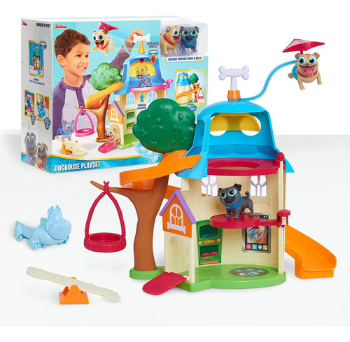 Just Play Dog Puppy Pals Jeugo De Casa, Multicolor