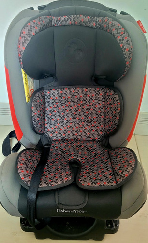 Cadeira Infantil Auto Fisher-price All-stages Fix Vermelho