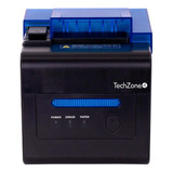 Impresora Térmica Ethernet 80 Mm  Techzone Tzbe302e Negro