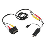 Cable Adaptador De Convertidor De Sonido Y Video Usb 2.0 Vhs