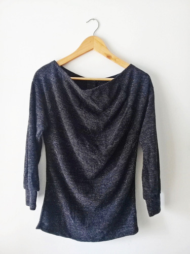 Sweater Escote Buche Lurex