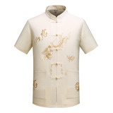 Camiseta De Verano Con Ropa China Tradicional De 15 Colores