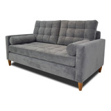 Sofa Sillon 2 Cuerpos 1.80m Premium Diseño Escandinavo