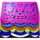 Papel Picado Decorativo Para Fiesta Mexicana 30 Piezas
