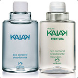 Kit Refil Desodorante Natura Kaiak Clássico + Aventura 100ml