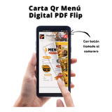 Menú Digital Qr Pdf Pedidos Whatsapp / Camarero - Demo