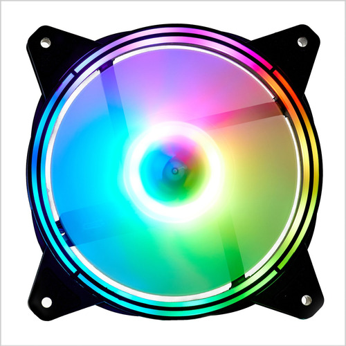 Fan 120mm Cooler Liketec Colorful Rgb 