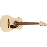 Guitarra Electroacústica Fender Malibu Player Olympic White 