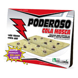 Elimina Mata Mosca Fita Pega Moscas Armadilha Kit 3 Cartelas