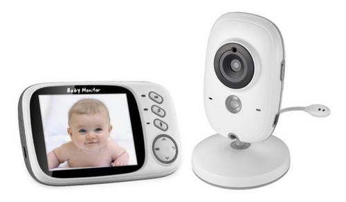 Câmera De Monitor De Bebê Baby Call Intercom Modelo Vb603