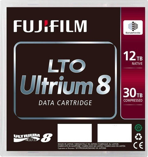 Cinta De Datos Fujifilm Lto 8 Ultrium 12 Teras Paq X 20unds