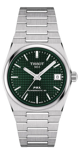 Reloj Tissot T1372071109100 Prx Automatico 35mm Agt. Oficial