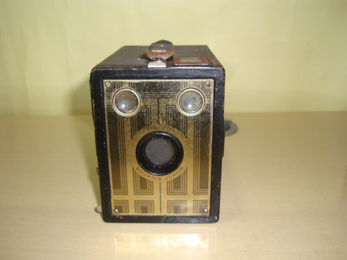 Câmera Fotográfica Antiga Kodak Six20 B. Júnior + Brinde
