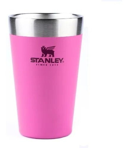 Copo Stanley Pink Azaleia S/ Tampa 473ml Original Nfe
