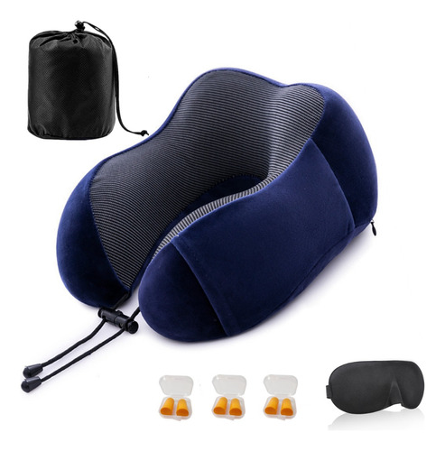 Almohada De Viaje Para Cuello Portátil Para Avión, Oficina