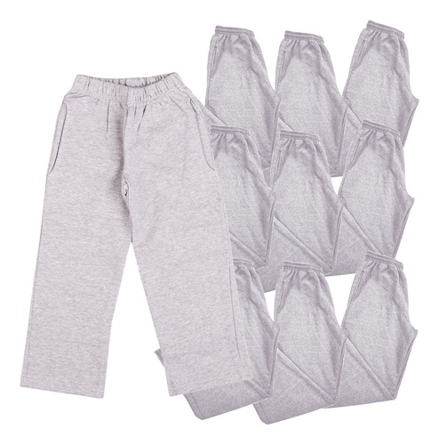 Pantalón Jogging De Frisa Escolar Talles S Al Xl Pack X 10