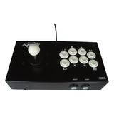 Playcade Arcoiris B&n , Usb Pc Y Ps3 Joystick  Arcade Mame