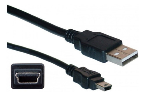 Cable Mini Usb V3 5 Pin Carga Joystick Ps3 Gps 3 Metros