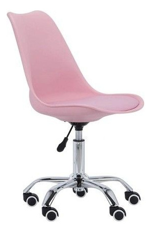 Silla Oficina Eames Acolchada Tulip, Escritorio, Giratoria