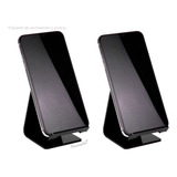 Kit 2 Suportes Para Celular Smartphone iPhone Mesa Universal