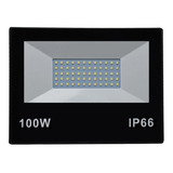 Refletor Maxtel 100w Led Holofote Branco Frio Bivolt Ip66