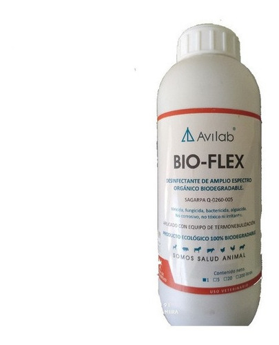 Bioflex Desinfectante 1l  Termonebulizable Organico