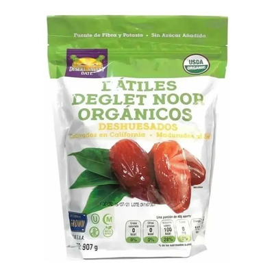 Dátiles Orgánicos Deshuesados Desert Valley Date 907 Gr | MercadoLibre