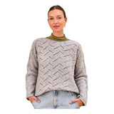 Sweater Calado Oversize Zorzal. Mauro Sergio