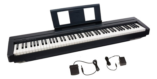 Piano Electrico Yamaha P45b 88 Tec.pesadas Fuente Y Pedal
