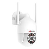 Ip Cámara De Seguridad Wifi Con Audio 5mp Domo Giratorio 360