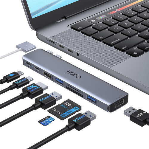 Adaptador De Concentrador Usb C Para Macbook Pro Estación De