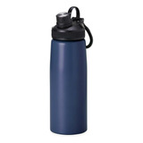  Garrafinha 900ml Aço Inox Academia Com Alça P/ Transporte 