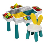 Mesa De Actividades Multifuncional Sensorial Niños + Silla 