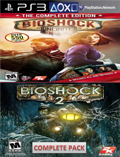 Bioshock Infinite: Ultimate + Bioshock 2: Ultimate Ps3 2en1