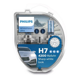 Lamparas H7 + W5w Philips Whitevision Ultra 12v 55w Px26d Sm