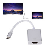 Cabo Adaptador Usb C Em Hdmi Alcatel Hp iMac Macbook Air Pro