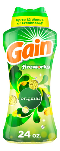 Detergente Gain Fireworks Perlas Potenciadora De Aromas 24oz