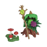 Playmobil 3898 Gnomo Duende Magos Fantasia Hongos Setas