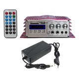 Mini Módulo Amplificador Bt-308 Usb Bluetooth Sd Fm Karaokê