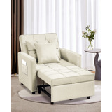 Xspracer Silla Convertible Cama 3 En 1, Reclinable Ajustabl.